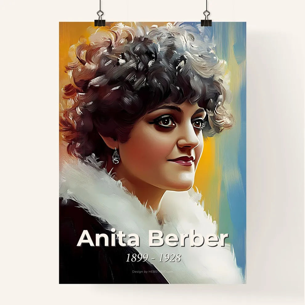 Portrait of Anita Berber Poster