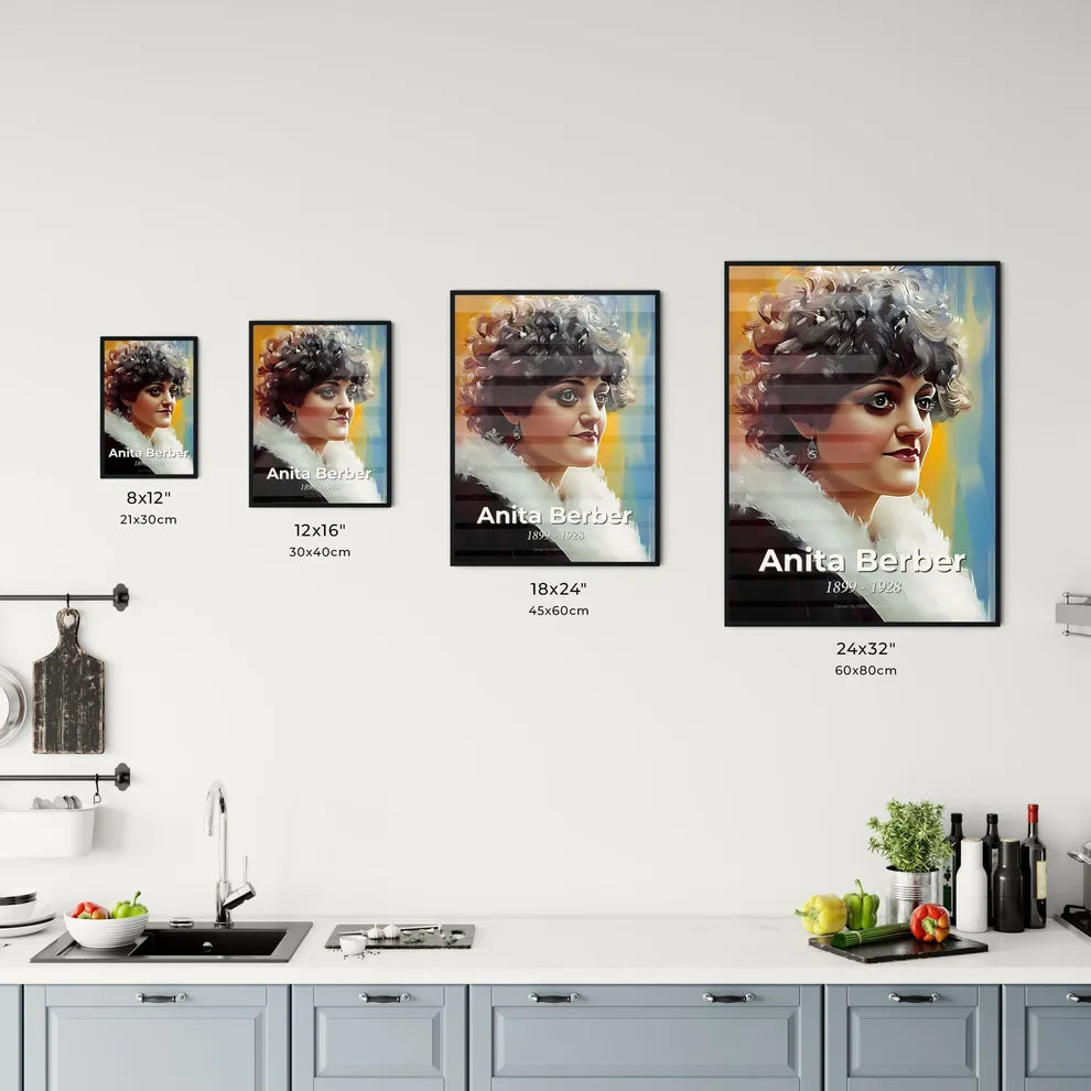 Portrait of Anita Berber - Kitchen Hangings