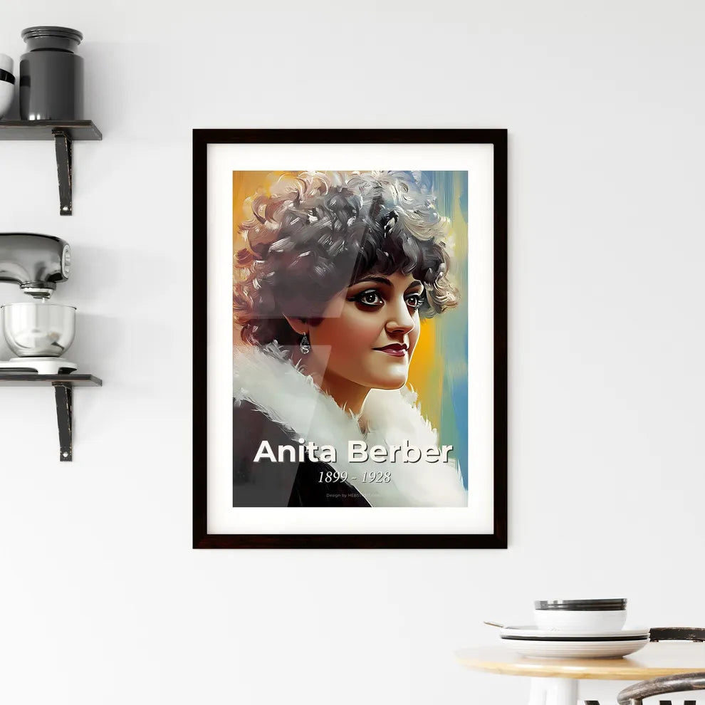 Portrait of Anita Berber Framed Print