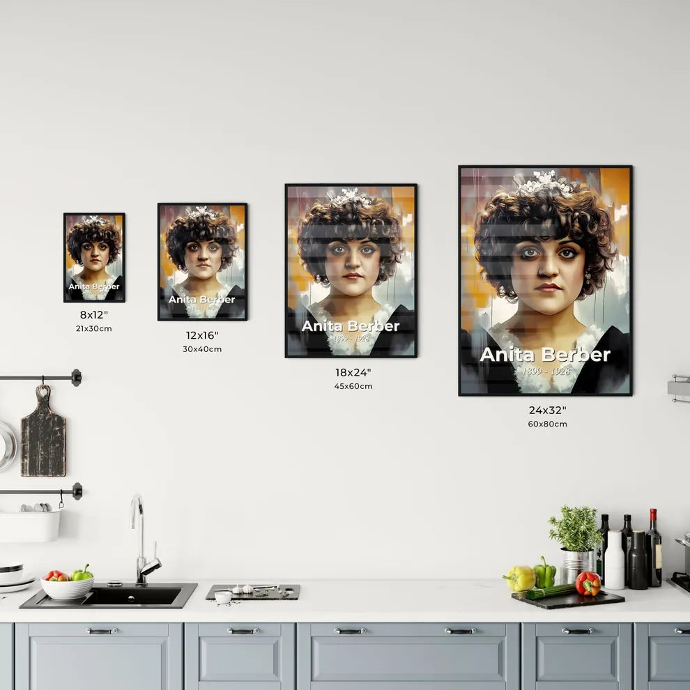 Portrait of Anita Berber - Kitchen Hangings