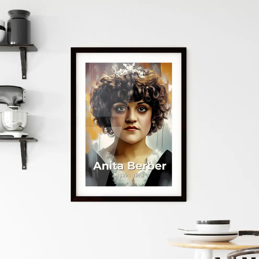 Portrait of Anita Berber Framed Print