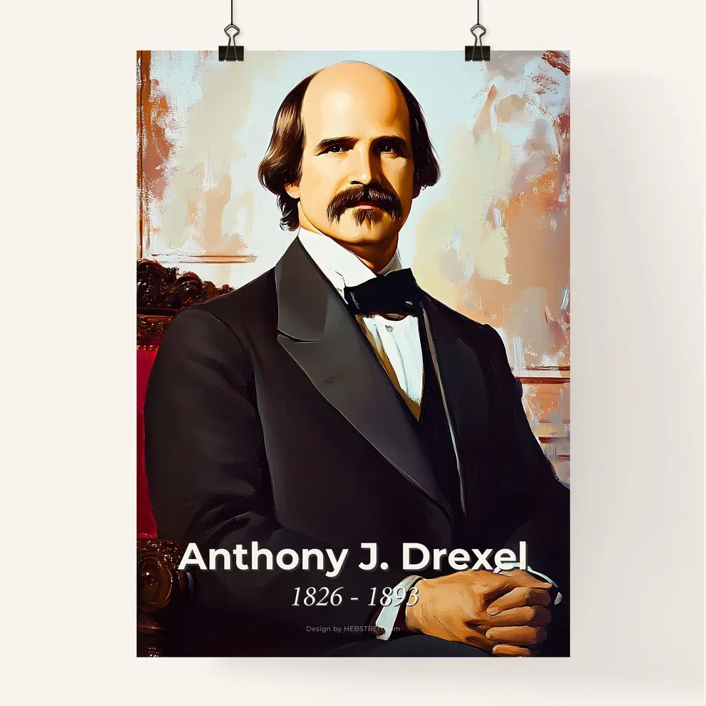 Portrait of Anthony J. Drexel Poster