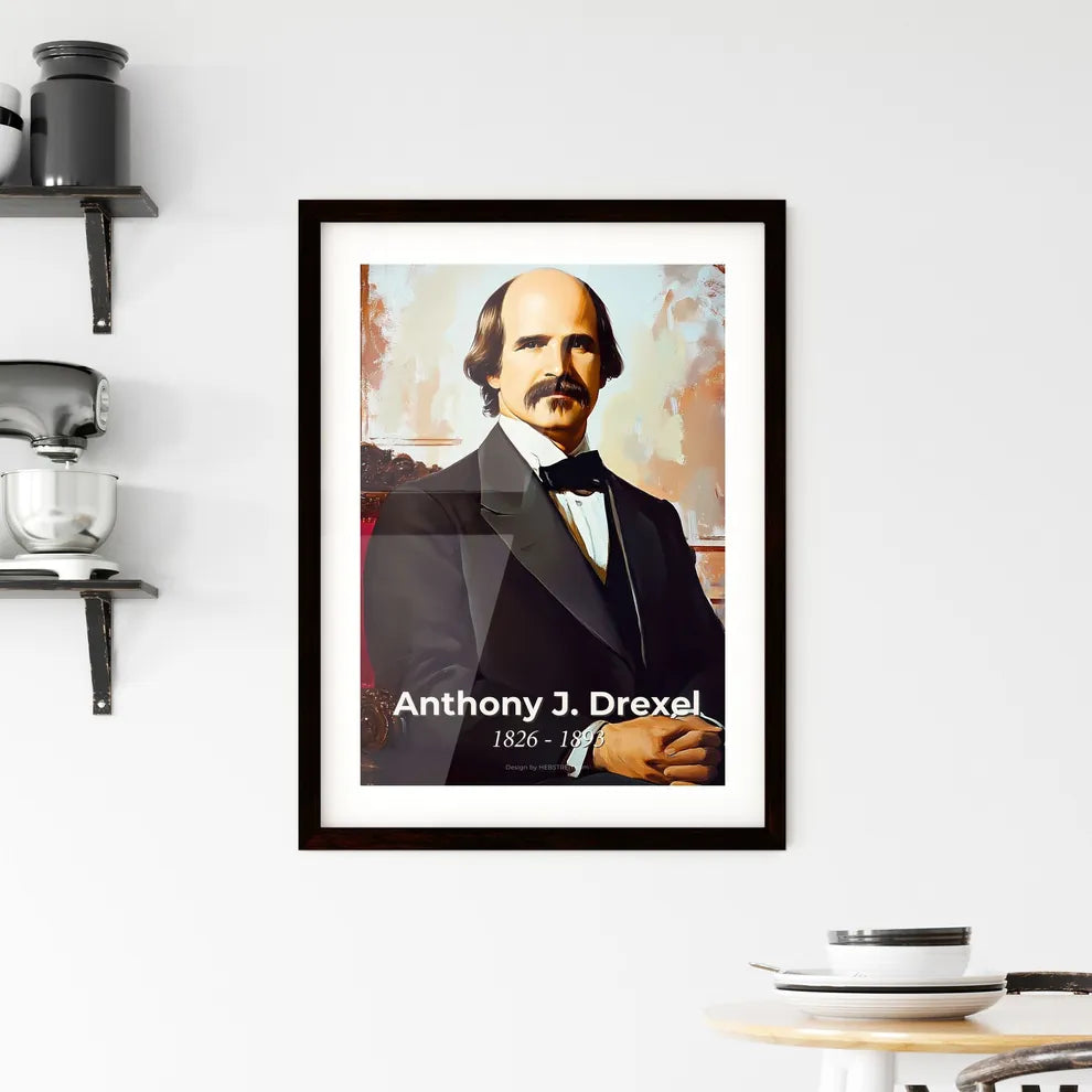 Portrait of Anthony J. Drexel Hangings