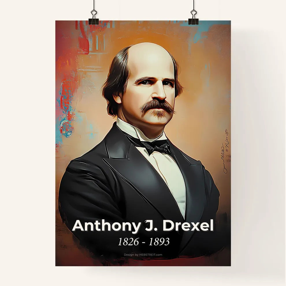 Portrait of Anthony J. Drexel Poster