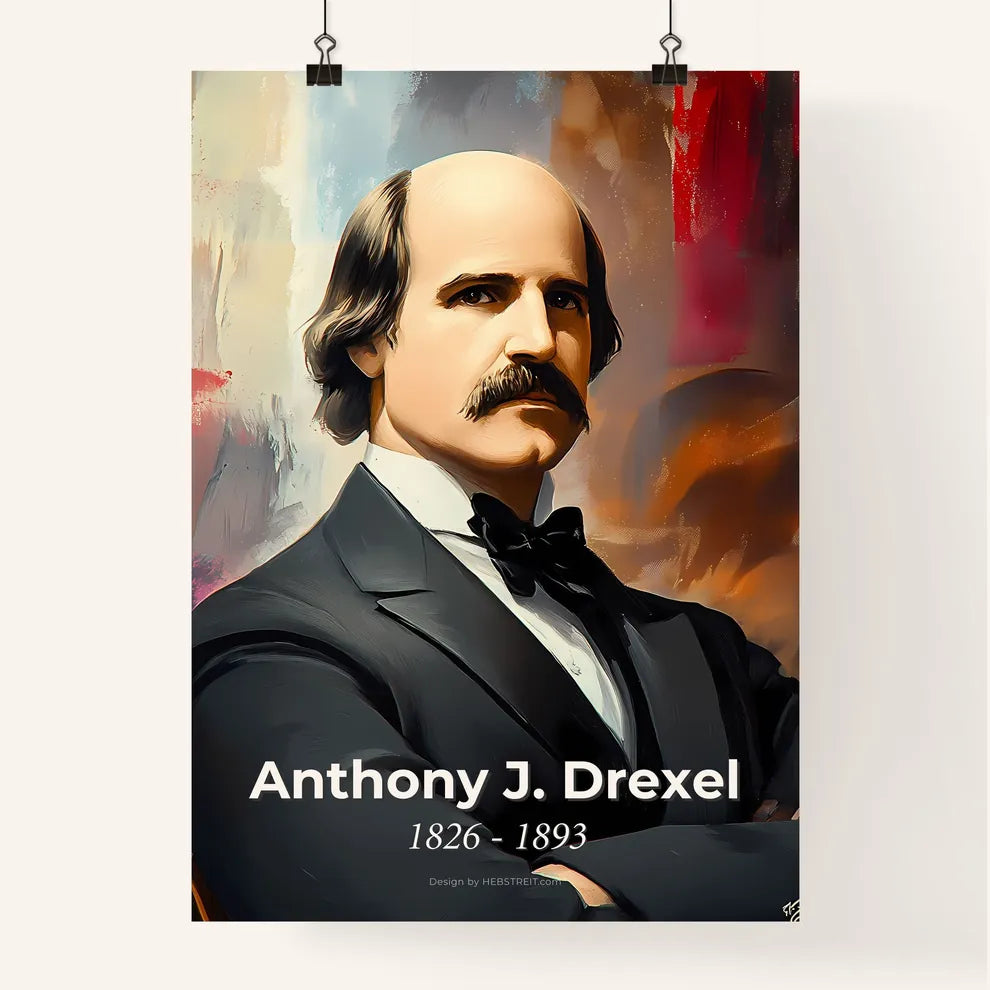 Portrait of Anthony J. Drexel Poster