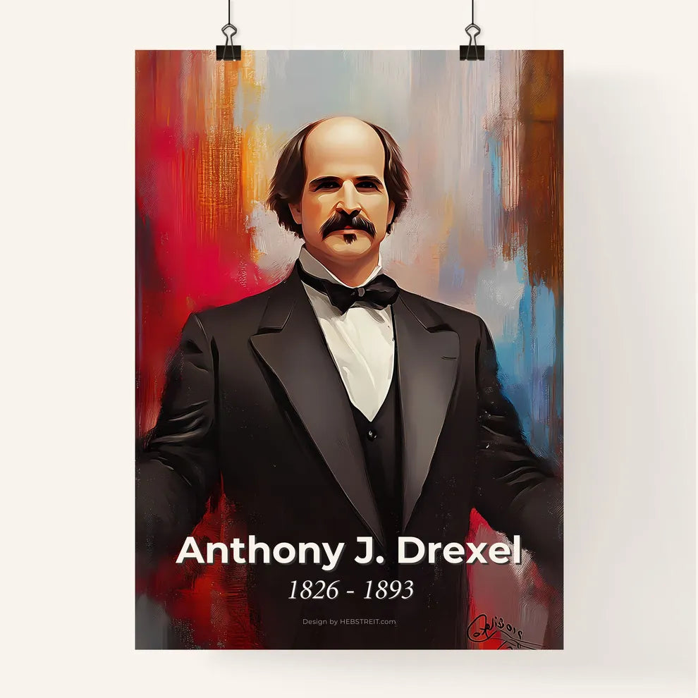 Portrait of Anthony J. Drexel Poster