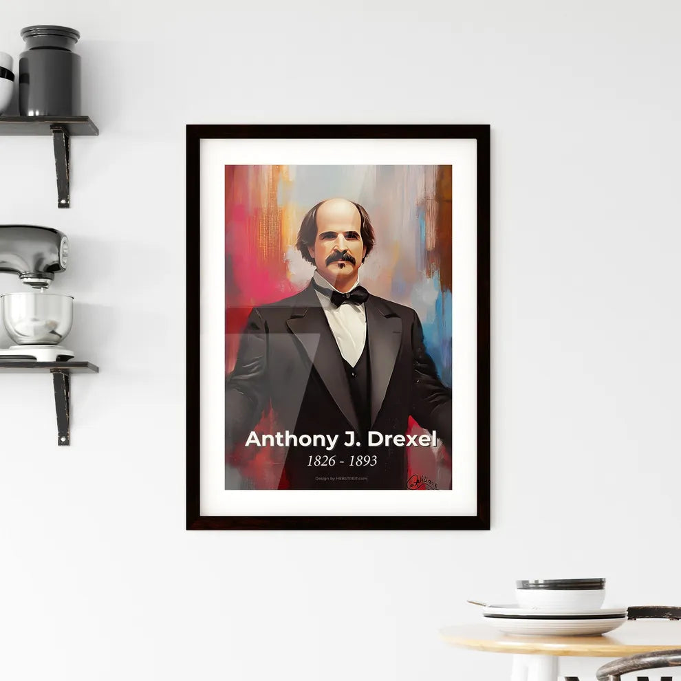 Portrait of Anthony J. Drexel Hangings