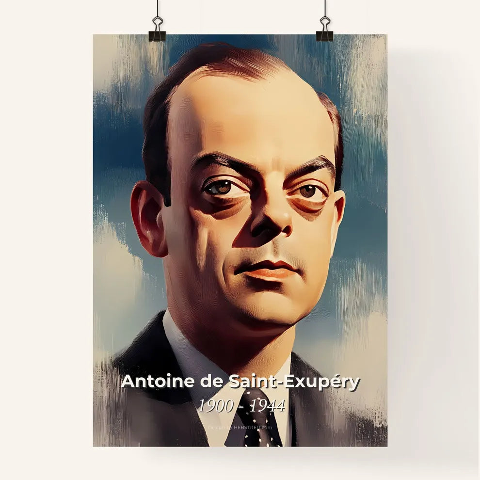 Portrait of Antoine de Saint Poster