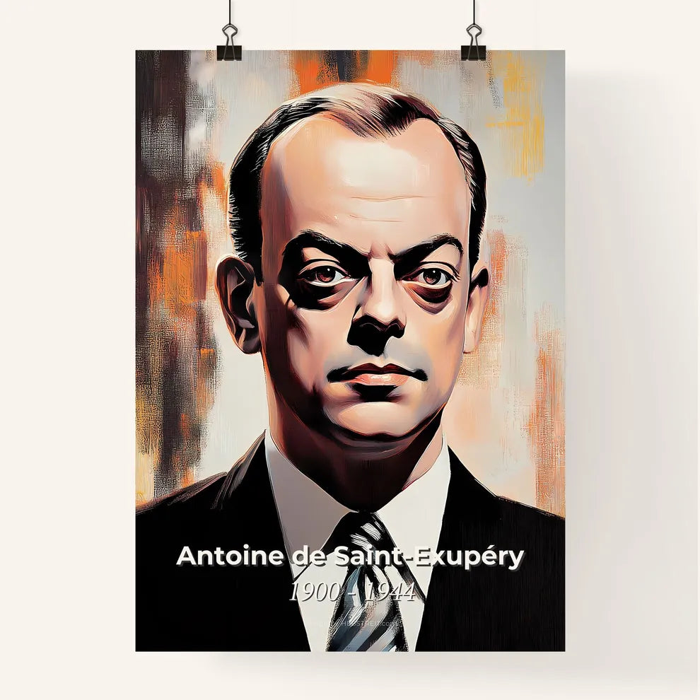 Portrait of Antoine de Saint Poster