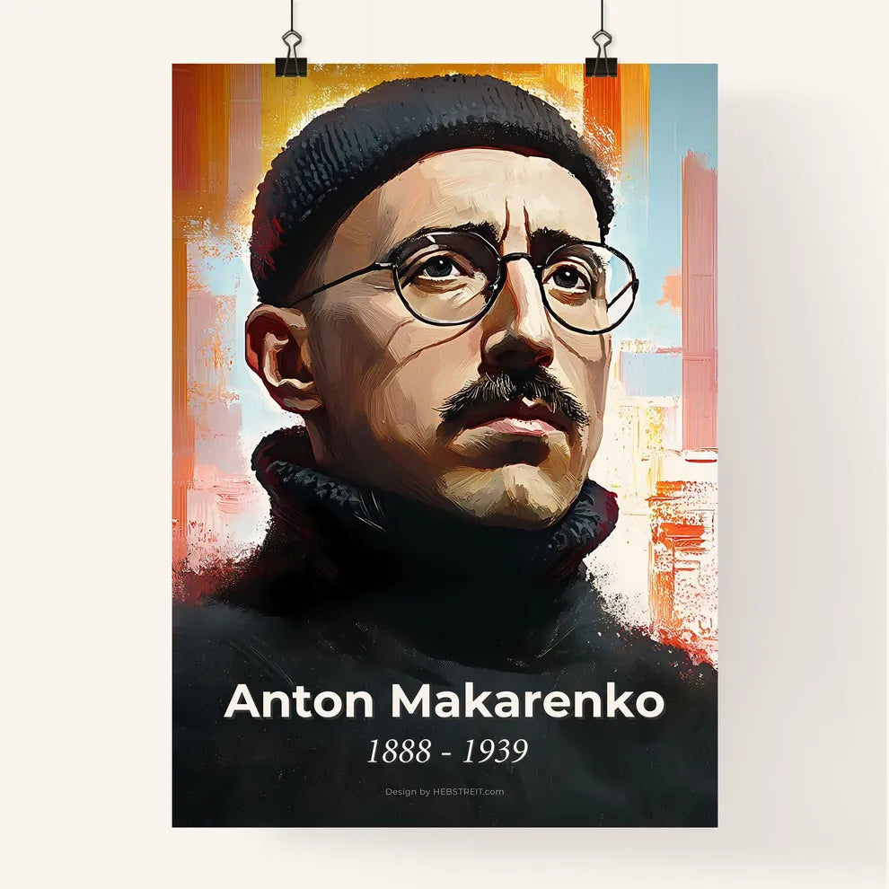 Portrait of Anton Makarenko Poster