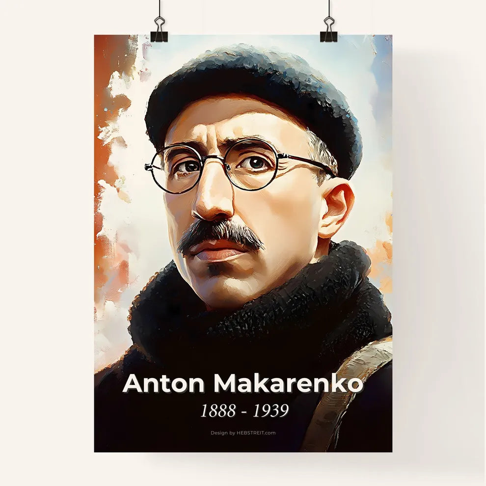 Portrait of Anton Makarenko Poster
