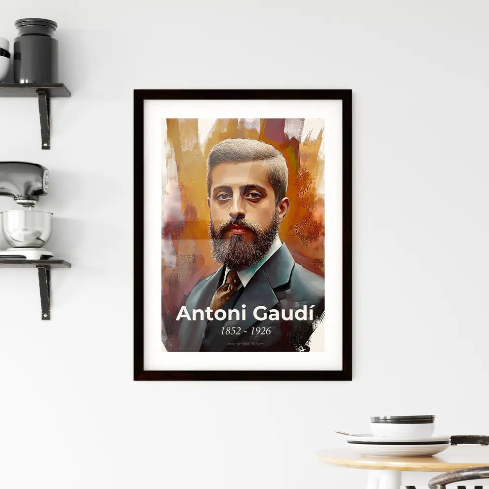 Portrait of Antoni Gaudí Hangings