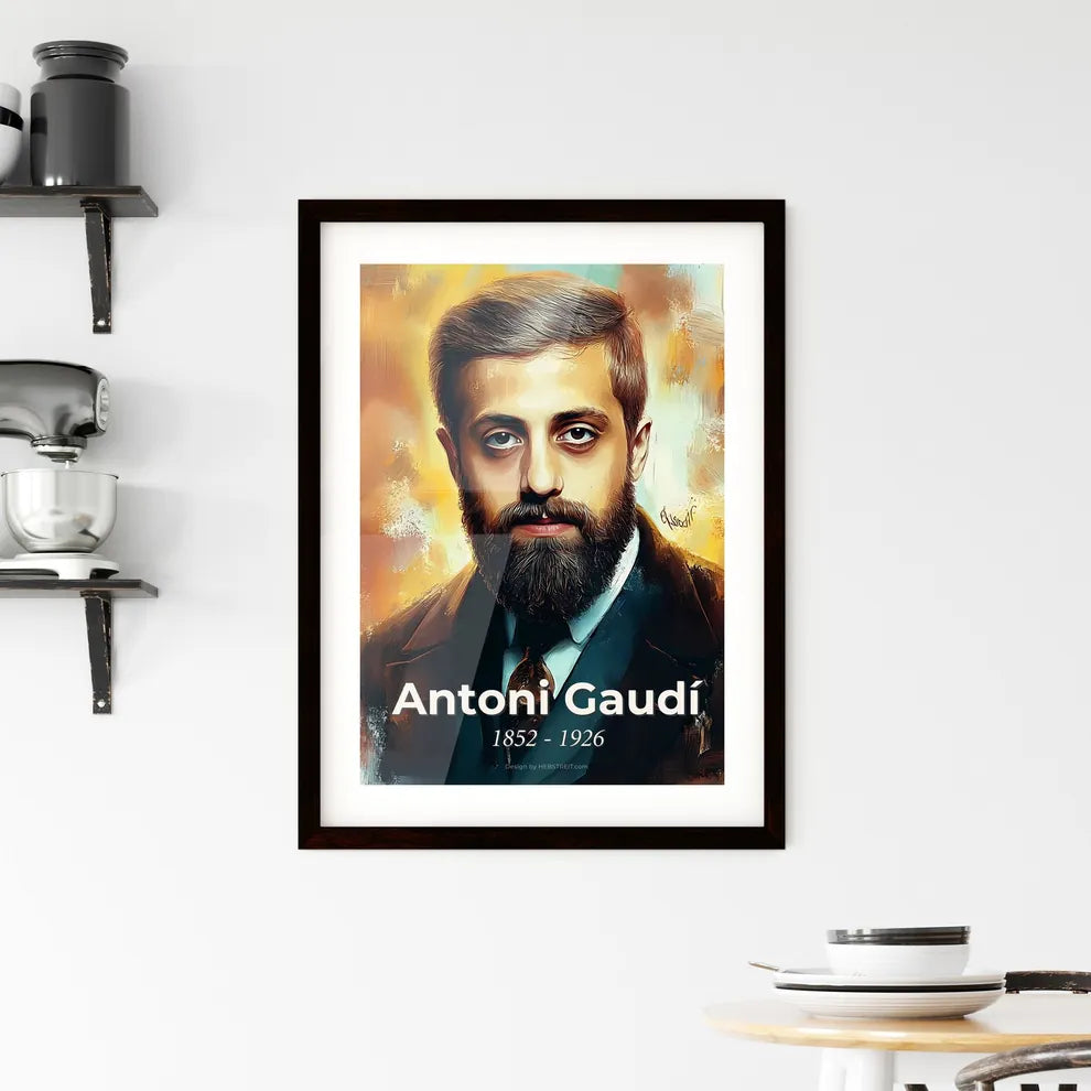 Portrait of Antoni Gaudí Hangings