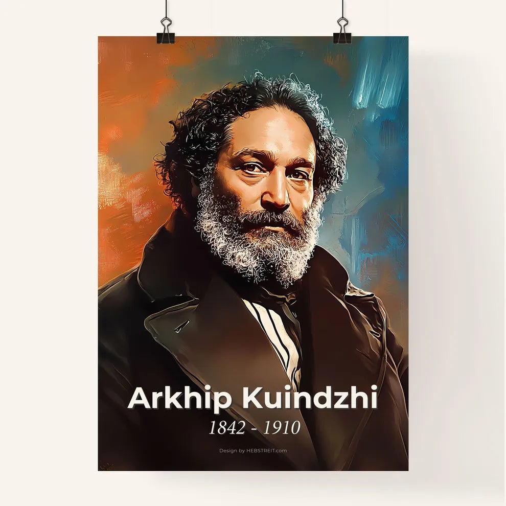 Portrait of Arkhip Kuindzhi Poster