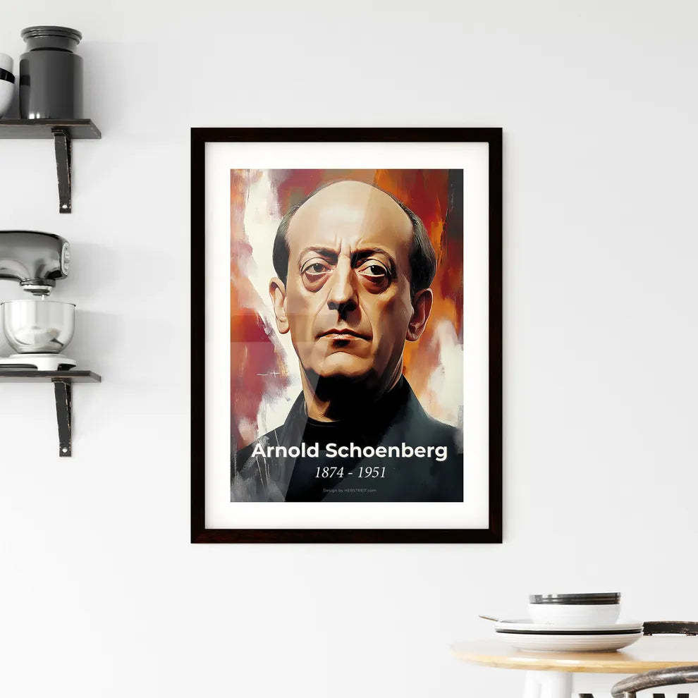 Portrait of Arnold Schoenberg Hangings