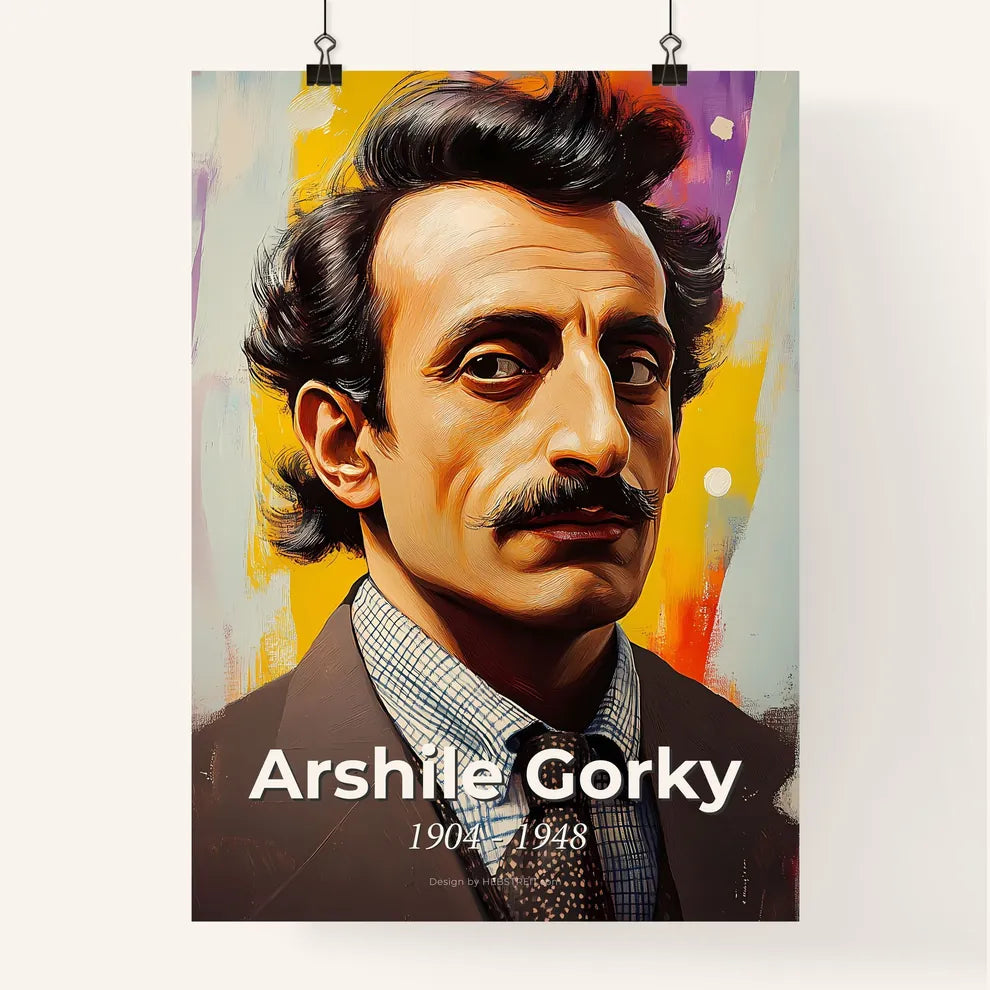Portrait of Arshile Gorky Poster