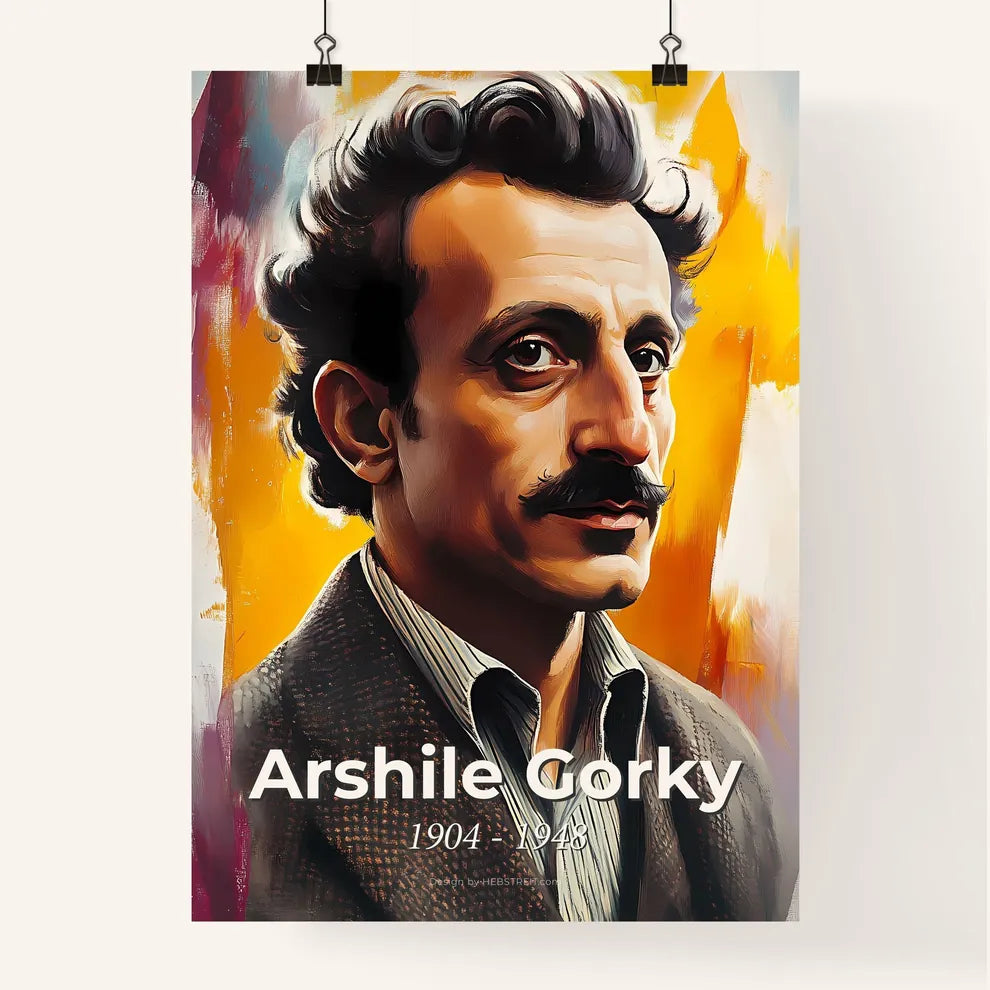 Portrait of Arshile Gorky Poster