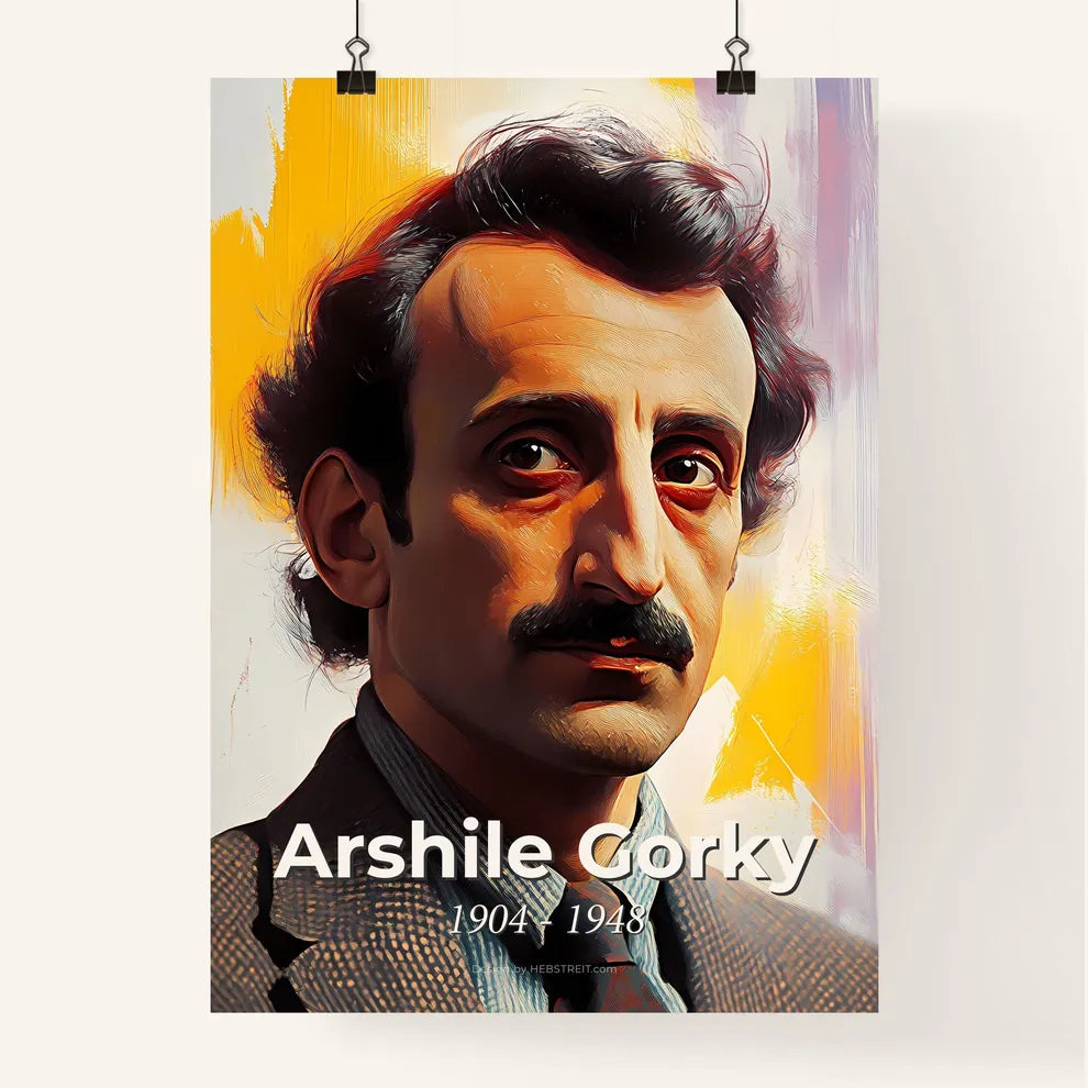 Portrait of Arshile Gorky Poster