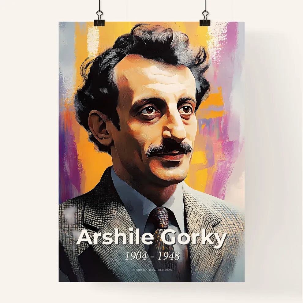 Portrait of Arshile Gorky Poster