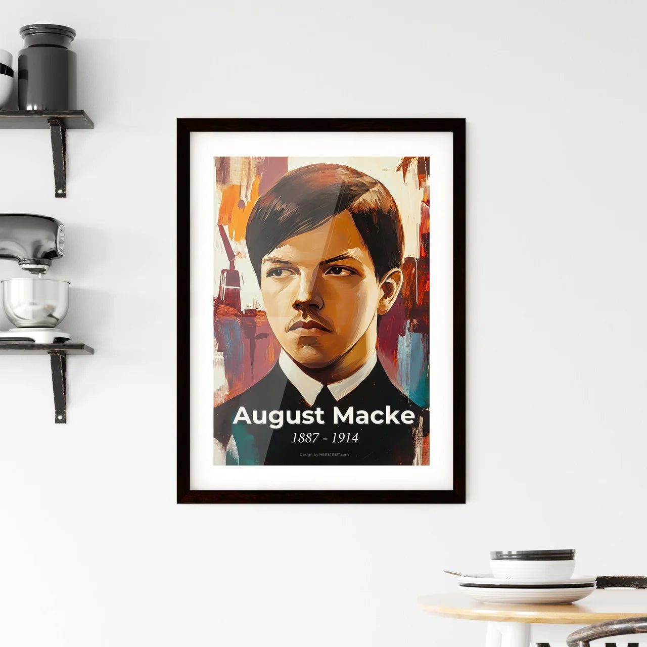 Portrait of August Macke Hangings