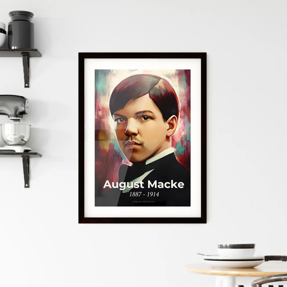 Portrait of August Macke Hangings