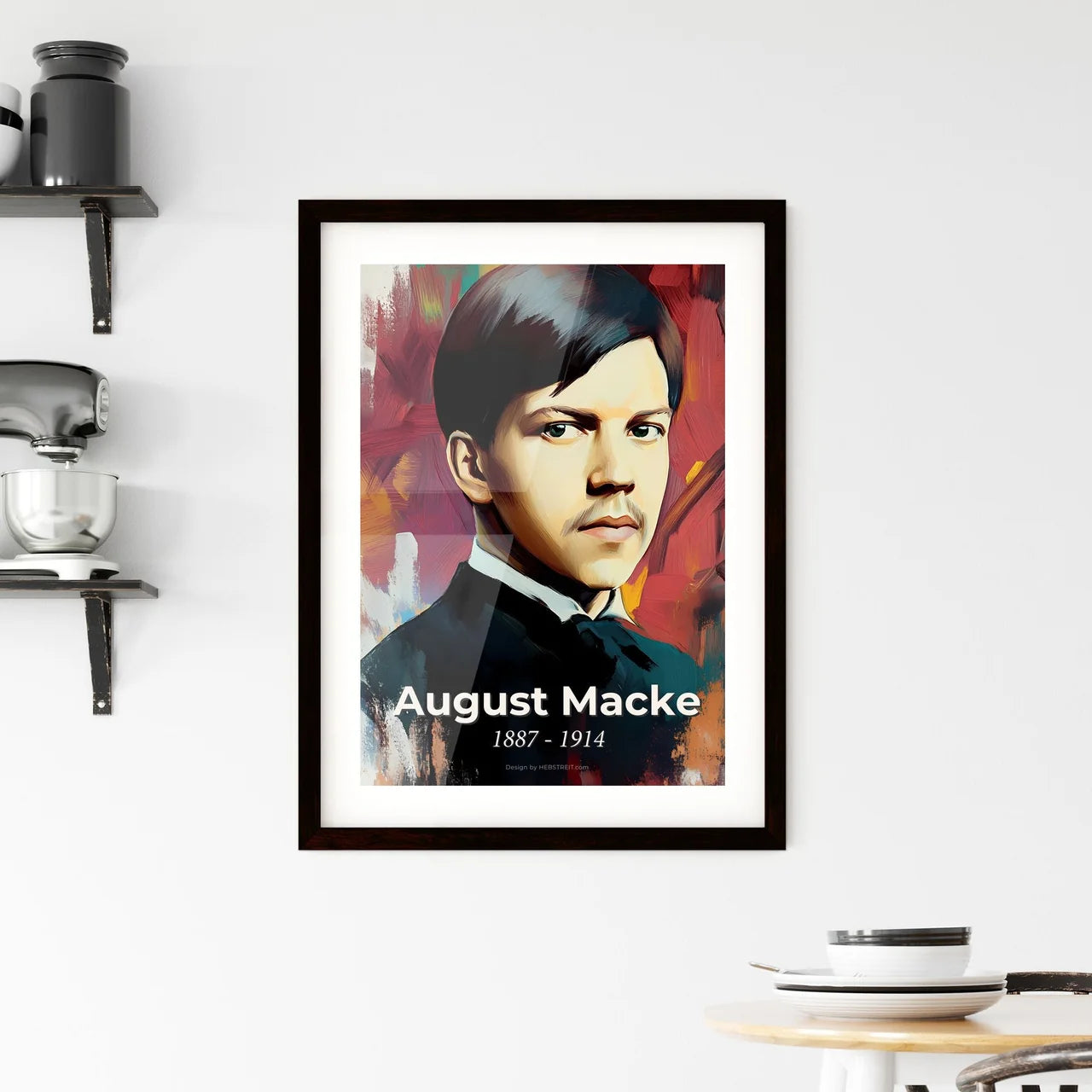 Portrait of August Macke Hangings