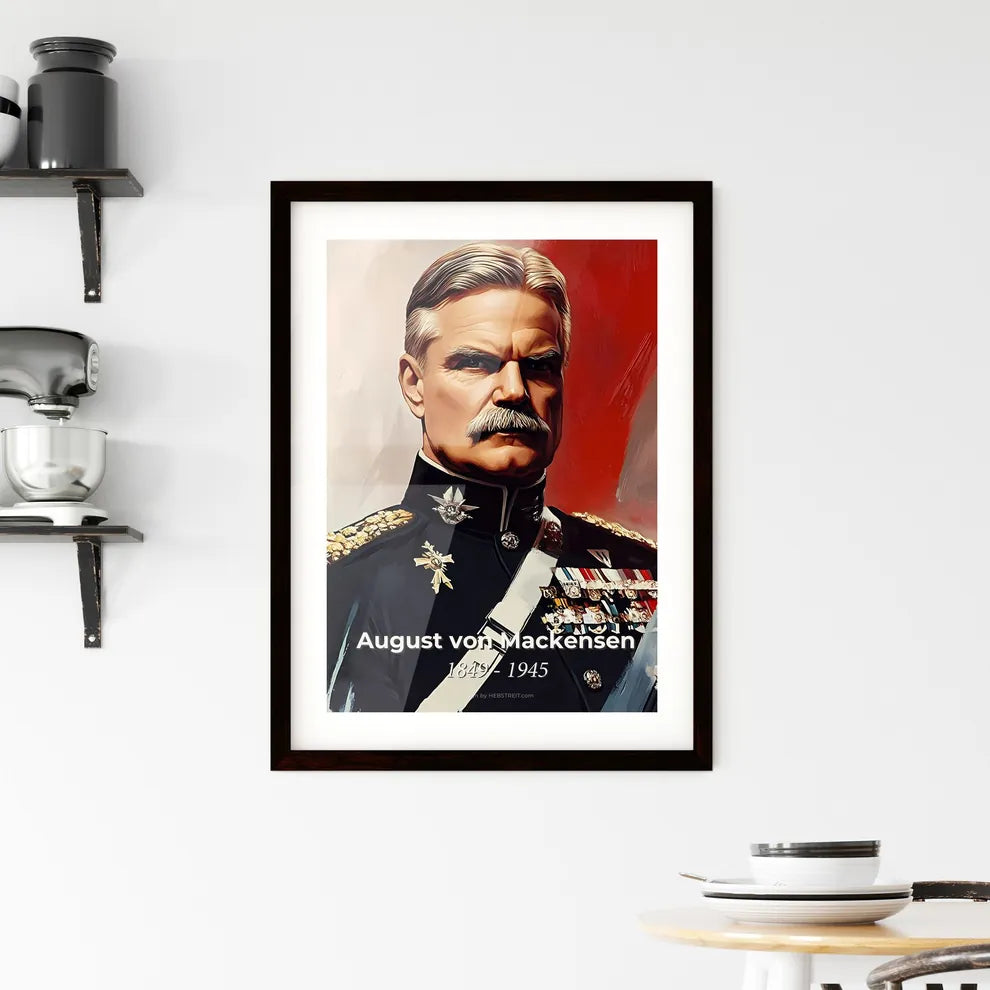 Portrait of August von Mackensen Hangings