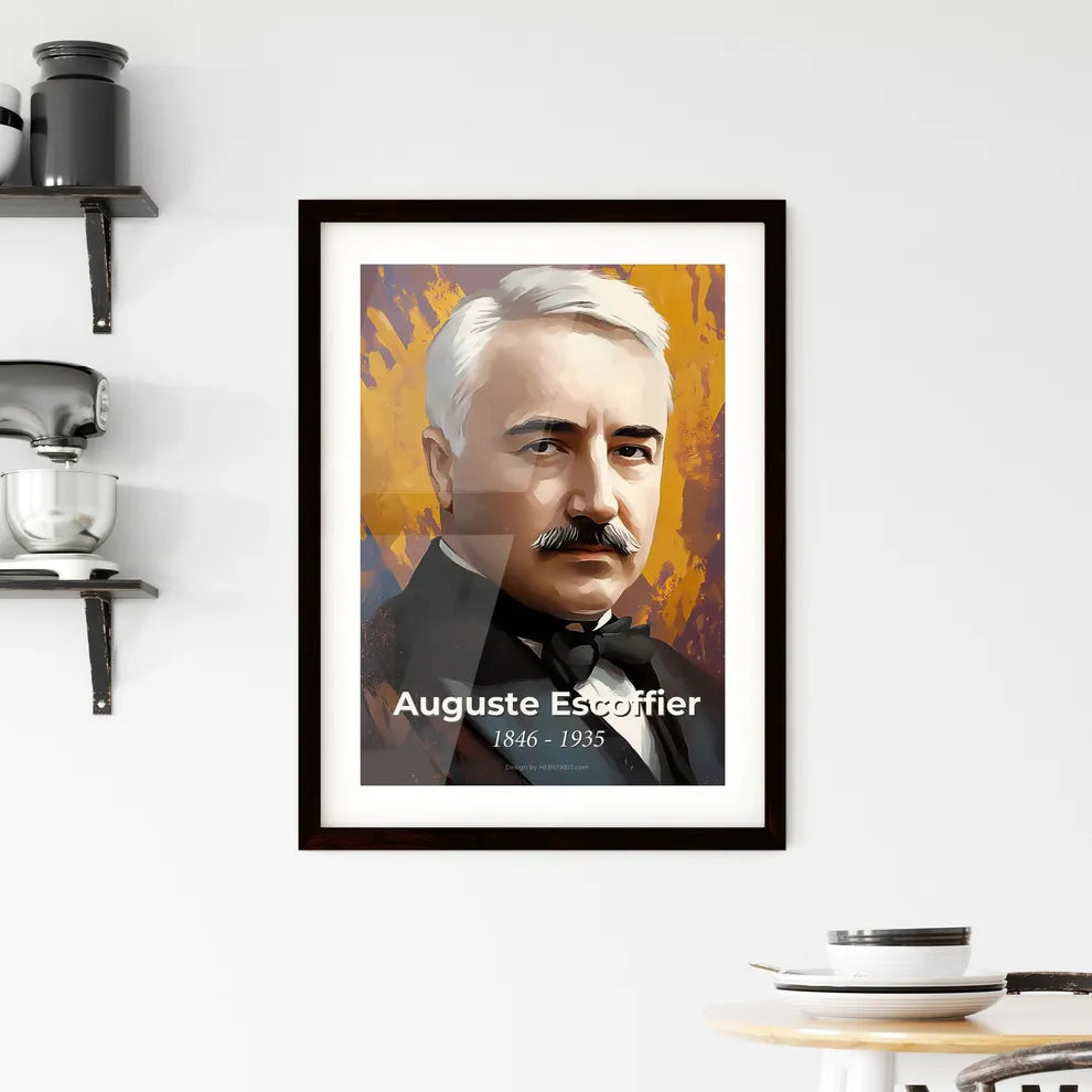 Portrait of Auguste Escoffier Hangings