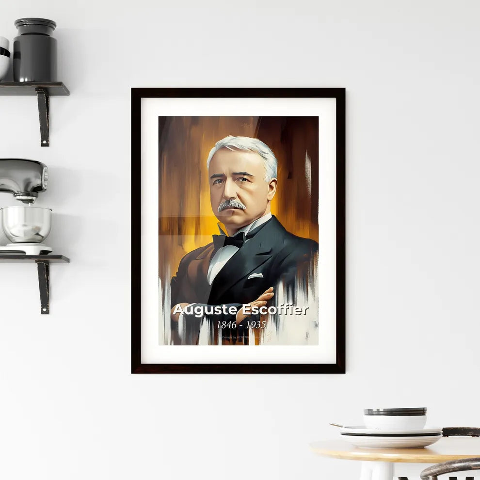 Portrait of Auguste Escoffier Hangings
