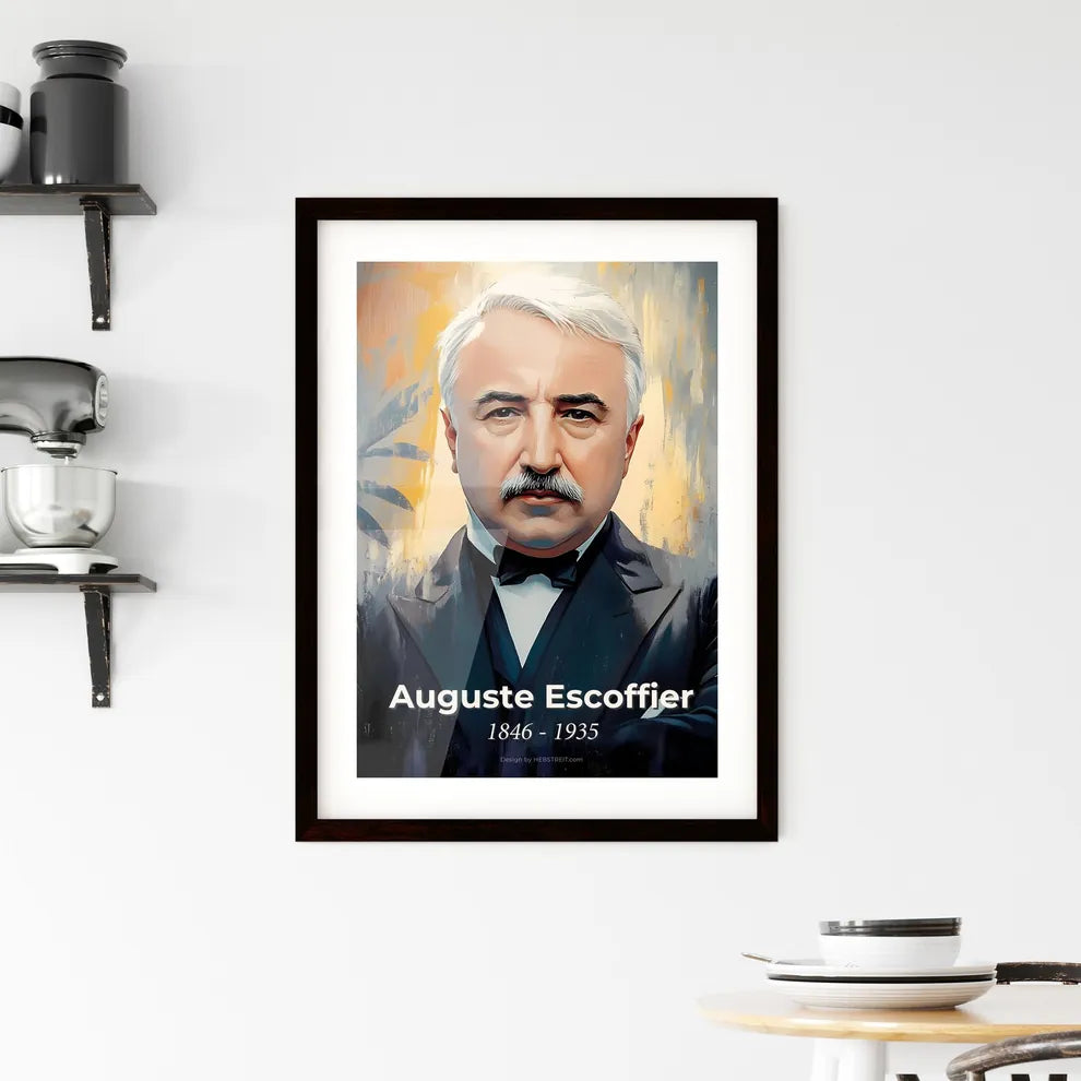 Portrait of Auguste Escoffier Hangings