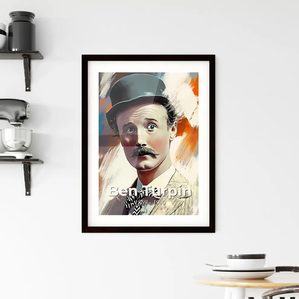 Portrait of Ben Turpin Hangings