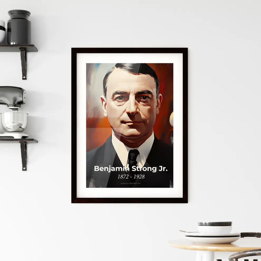 Portrait of Benjamin Strong Jr. Hangings