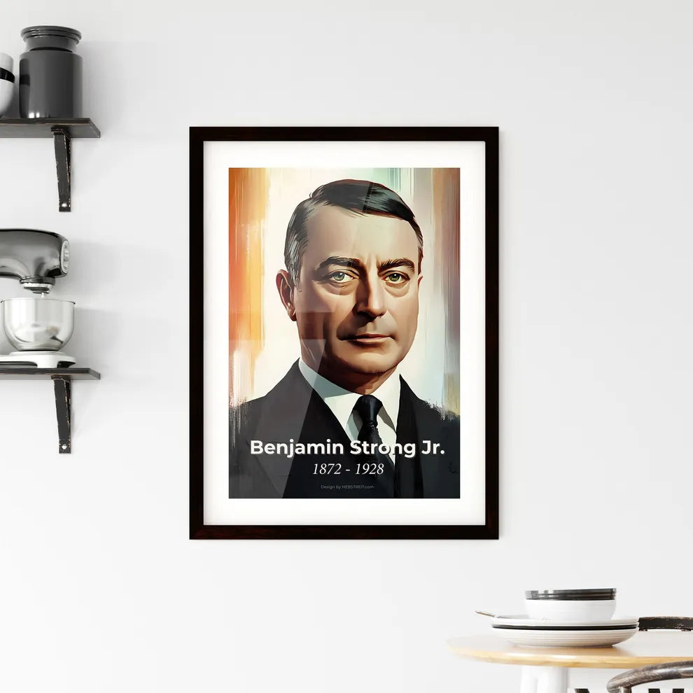 Portrait of Benjamin Strong Jr. Hangings