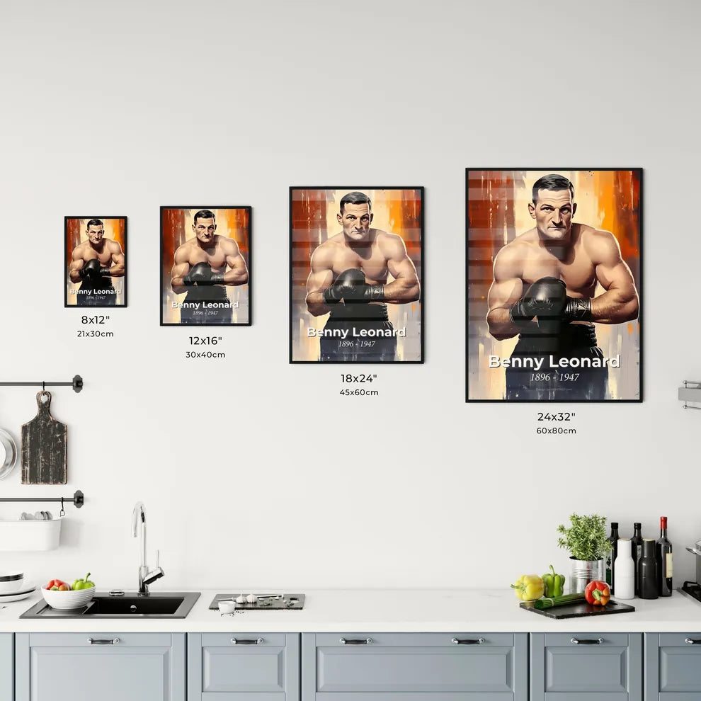 Portrait of Benny Leonard - Kitchen Hangings