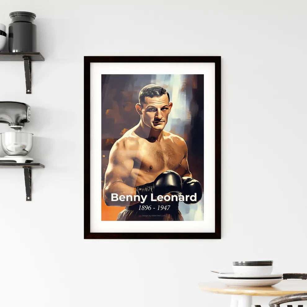 Portrait of Benny Leonard Hangings