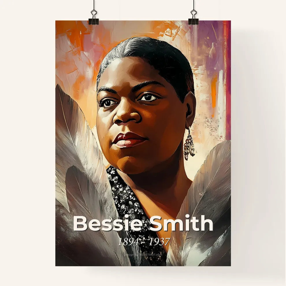 Portrait of Bessie Smith Poster