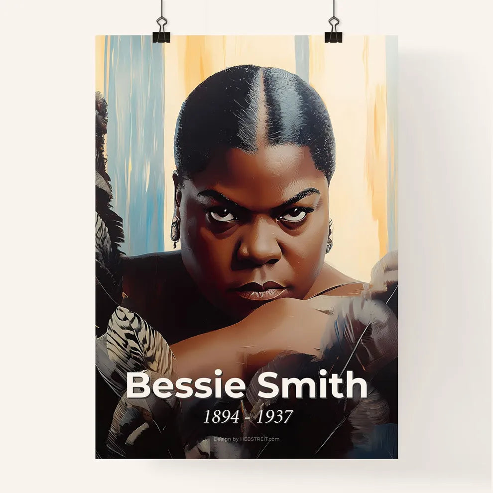 Portrait of Bessie Smith Poster
