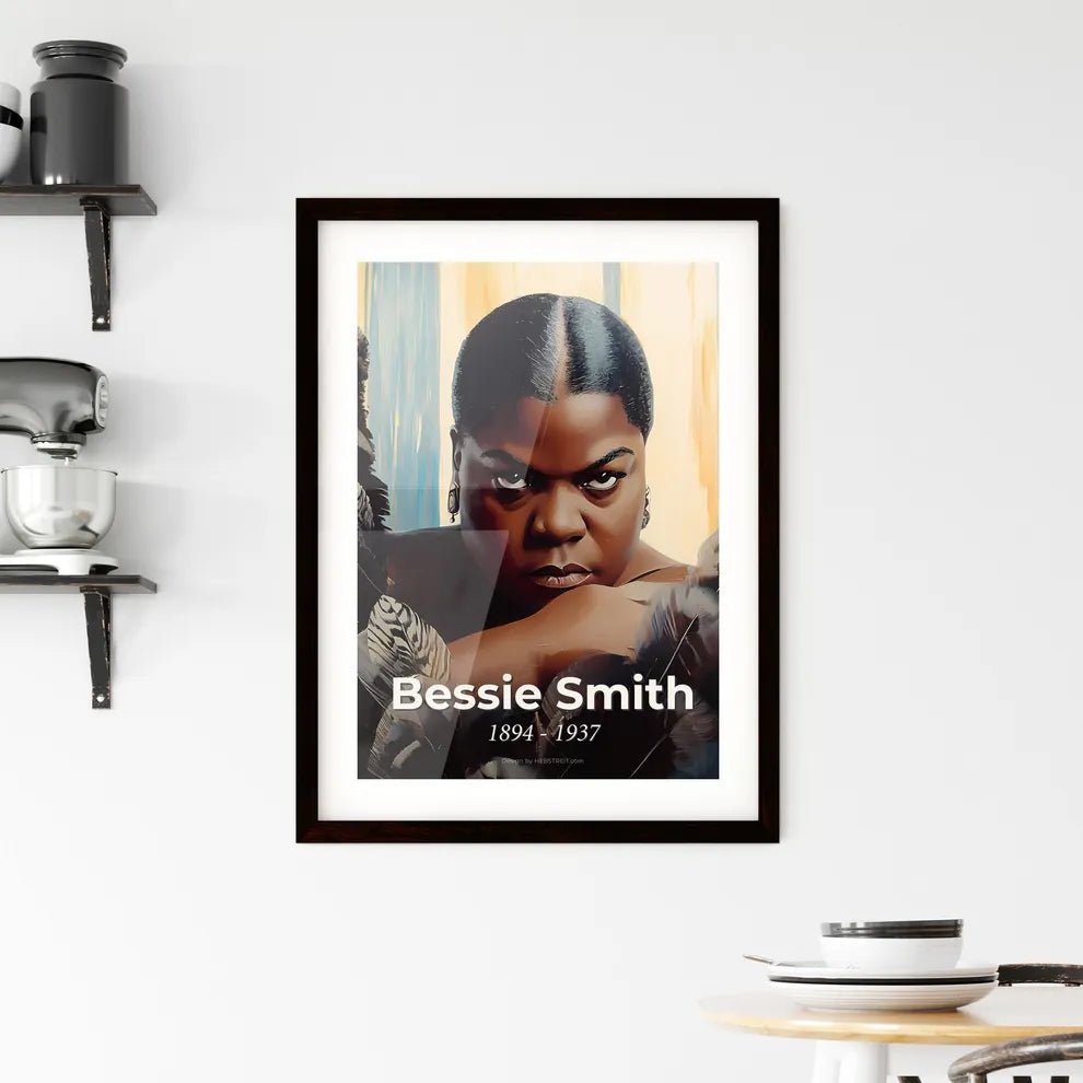 Portrait of Bessie Smith Framed Print
