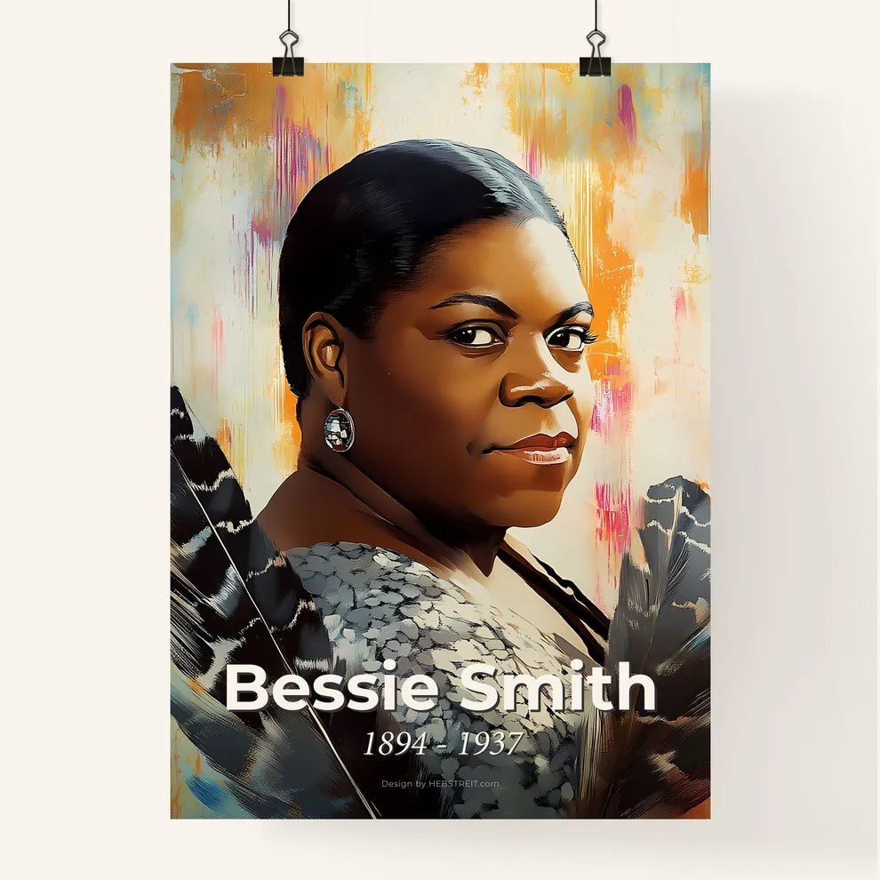 Portrait of Bessie Smith Poster