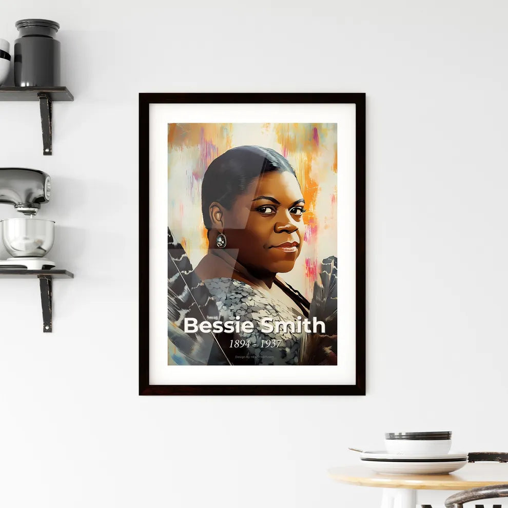 Portrait of Bessie Smith Framed Print