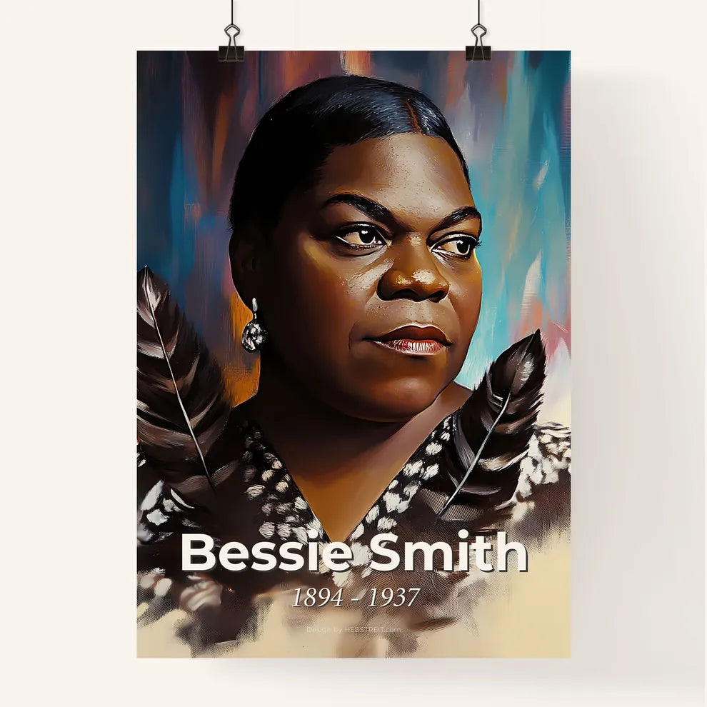 Portrait of Bessie Smith Poster