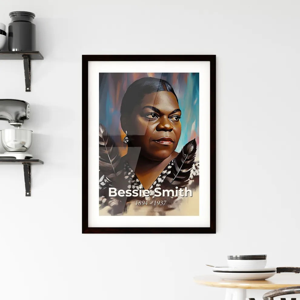 Portrait of Bessie Smith Framed Print
