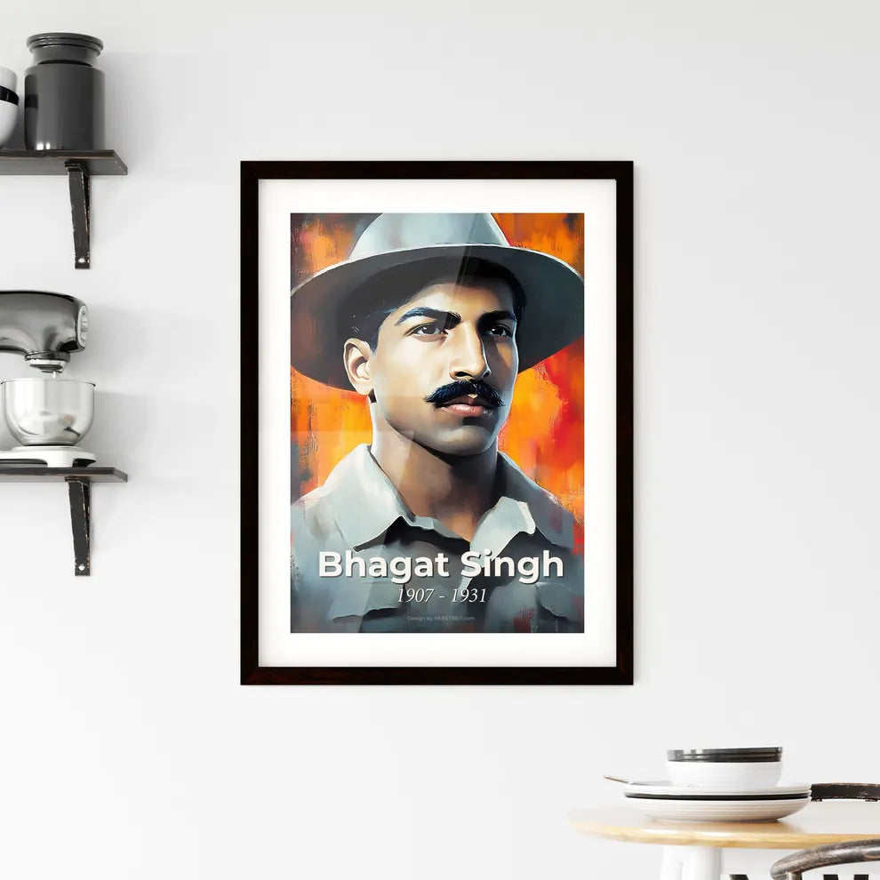 Portrait of Bhagat Singh Hangings