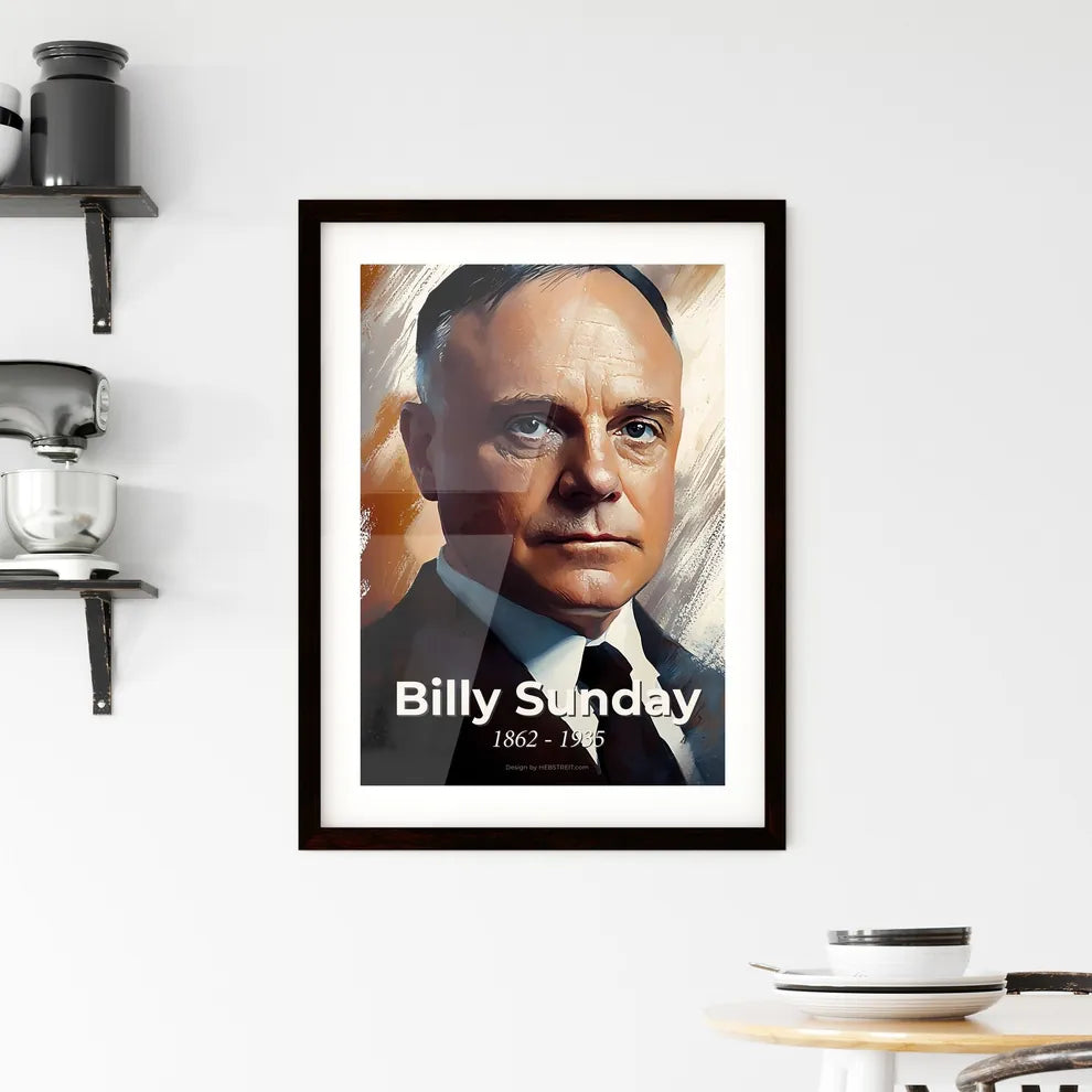 Portrait of Billy Sunday Hangings