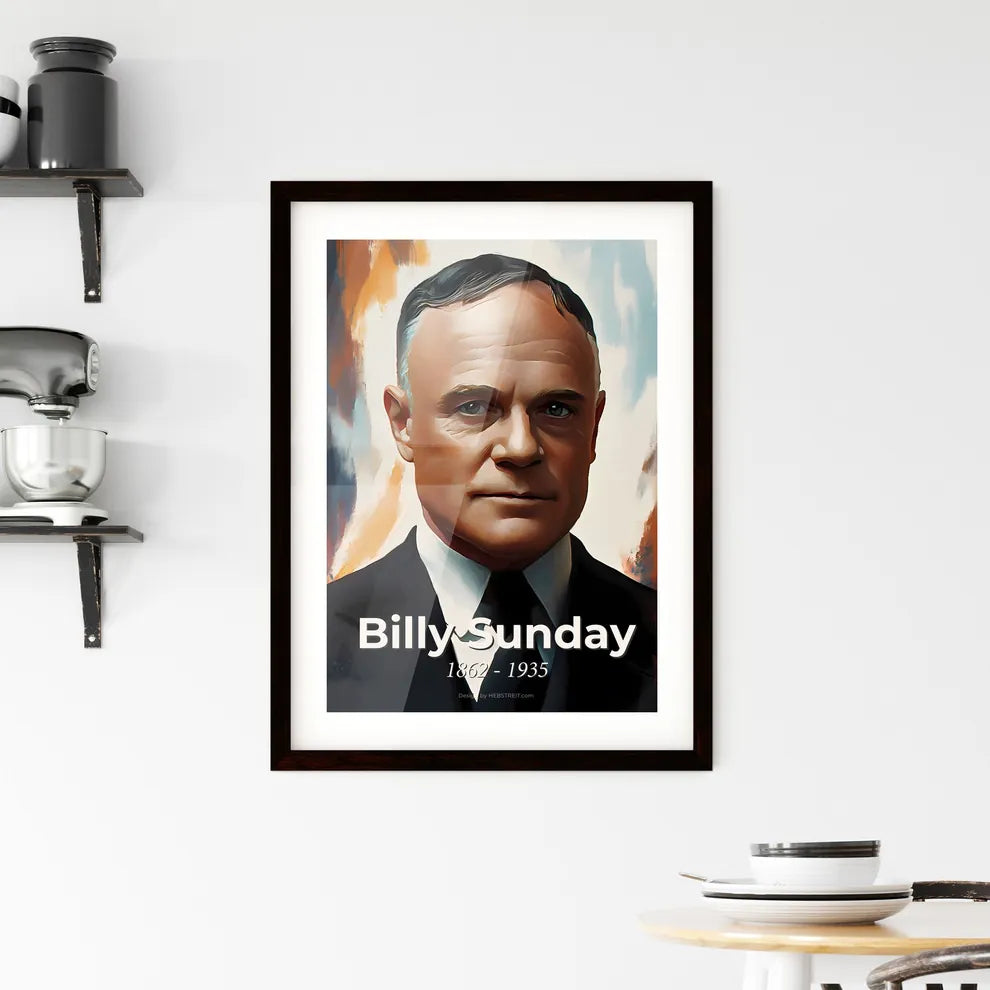 Portrait of Billy Sunday Hangings
