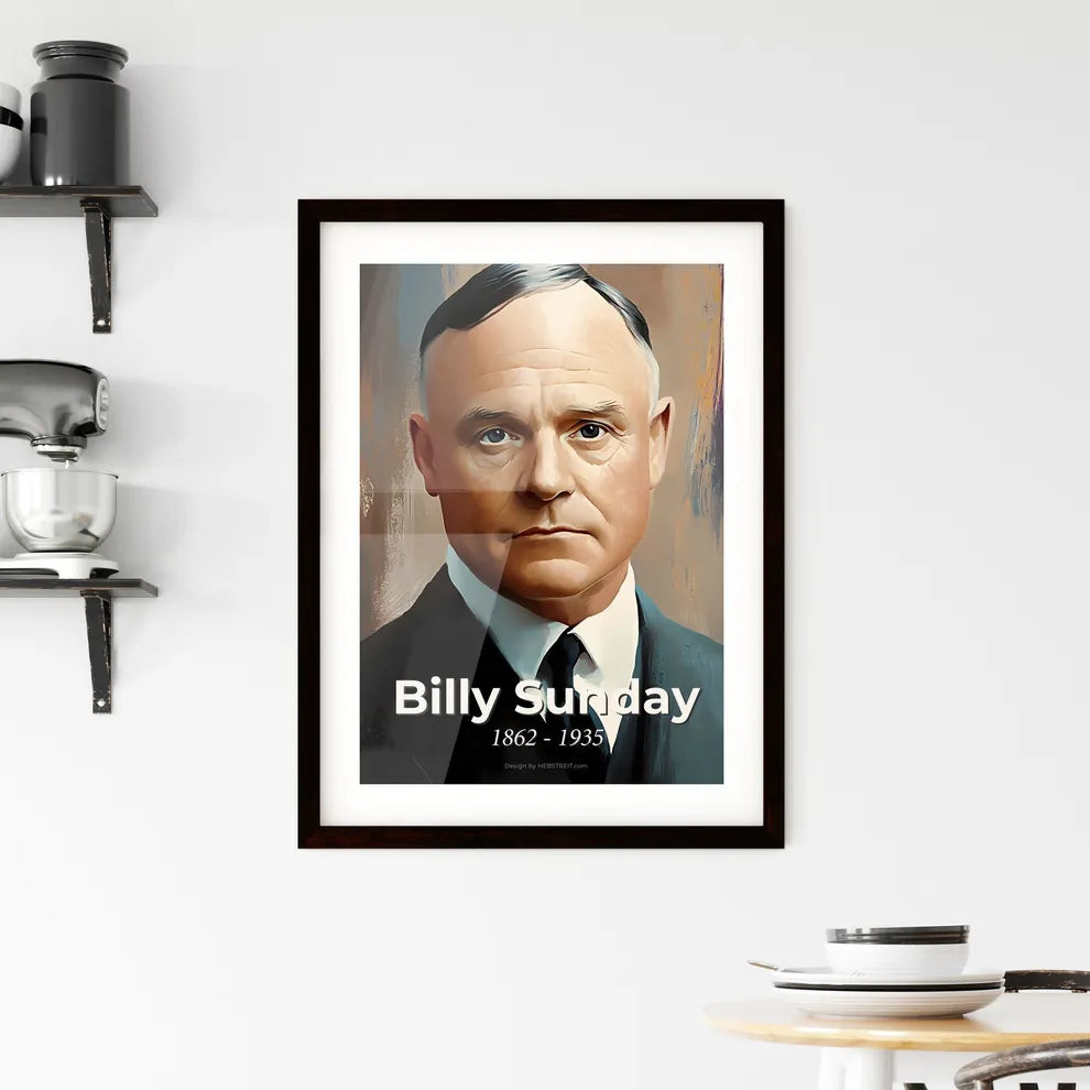 Portrait of Billy Sunday Hangings