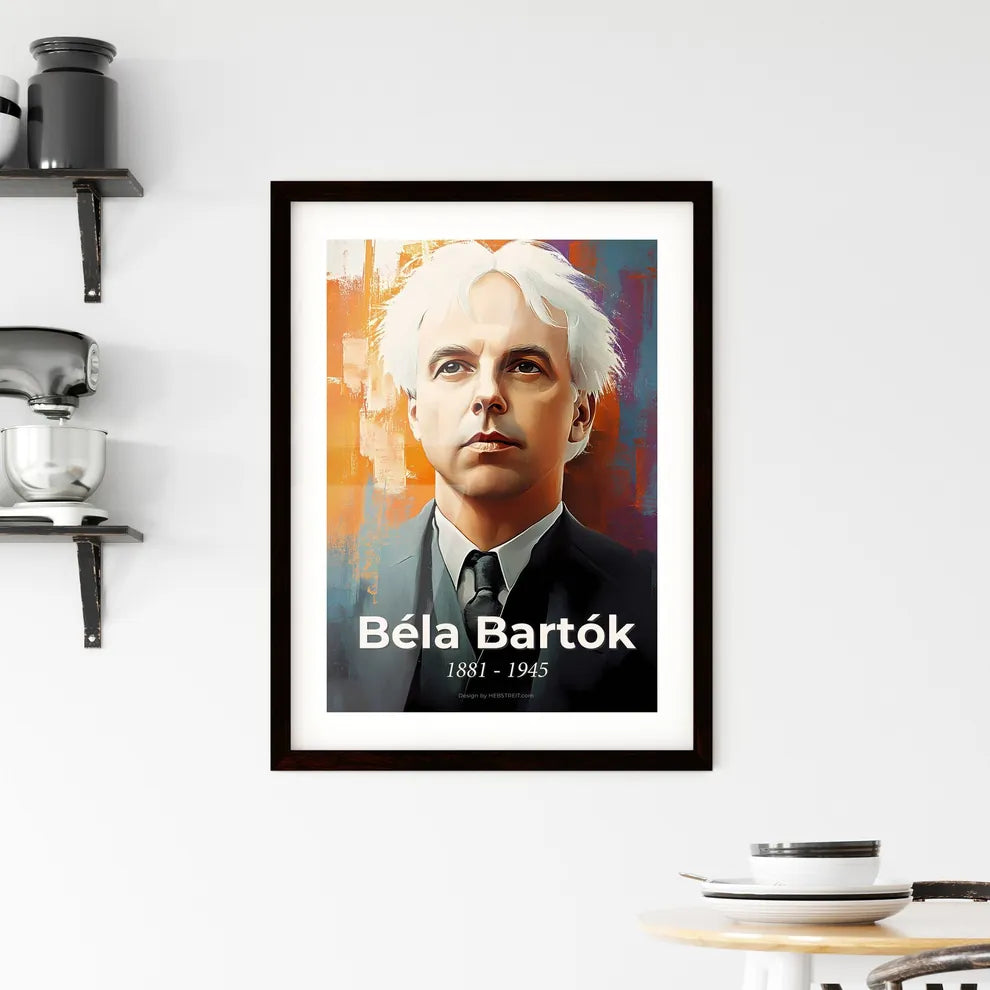 Portrait of Béla Bartók Hangings