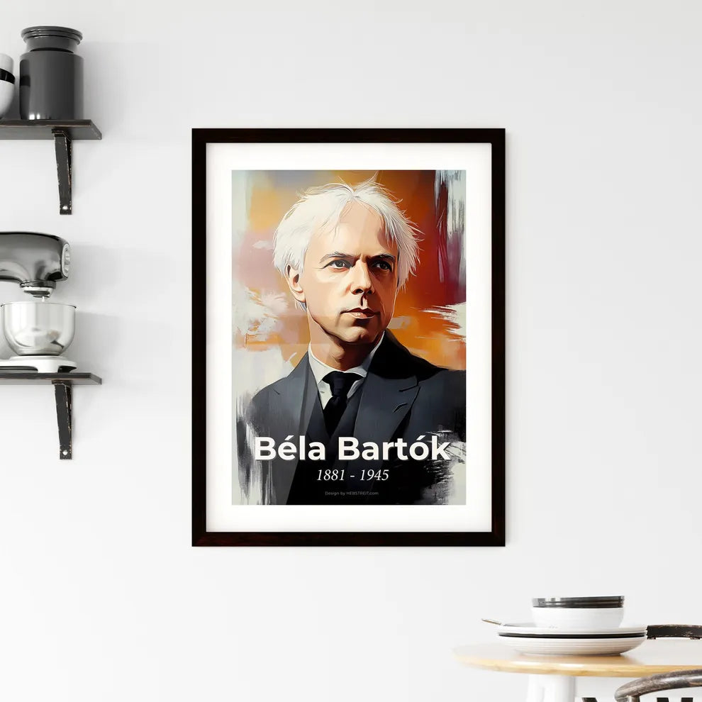 Portrait of Béla Bartók Hangings