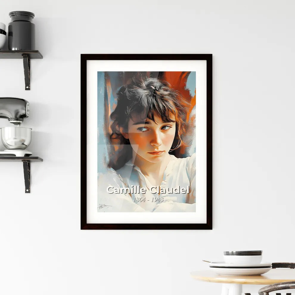 Portrait of Camille Claudel Framed Print