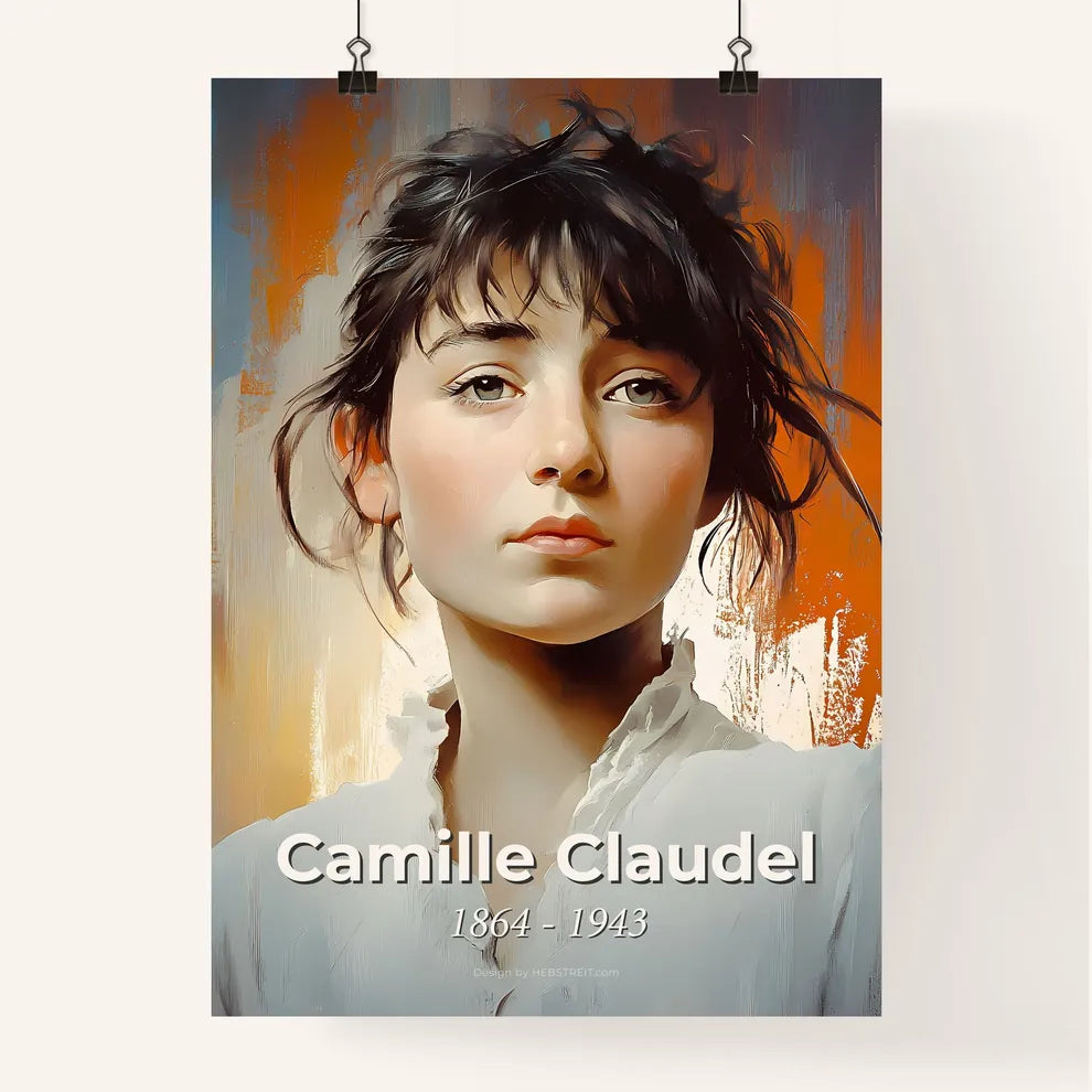 Portrait of Camille Claudel Poster